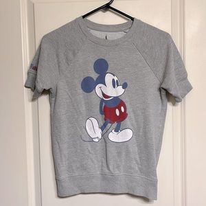 Mickey Mouse Short Sleeve Sweatshirt